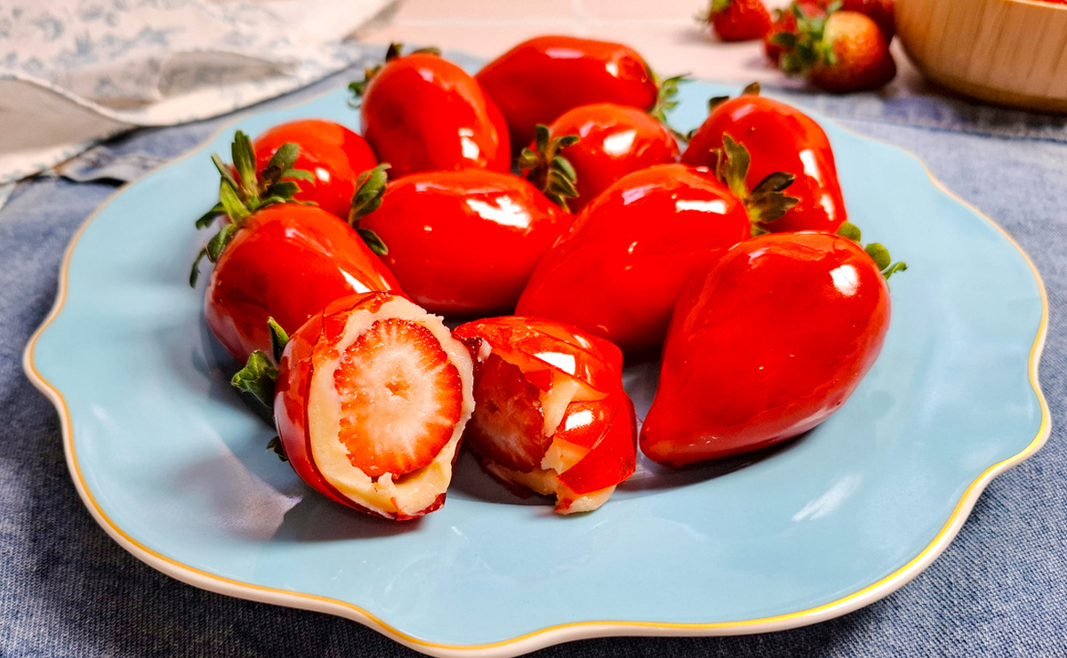 Morango do Amor - Receita Natural